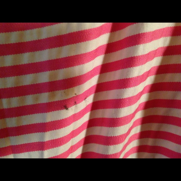 Kate spade pink & white striped dress size 8 - Picture 3 of 5